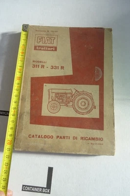 catalogo parti di ricambio trattore Fiat 311 R 331 R trattrice tractor - Immagine 1 di 4