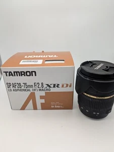 Tamron A09 SP AF 28-75mm f/2.8 XR Di LD Aspherical (IF) Macro Zoom for Sony - Picture 1 of 9