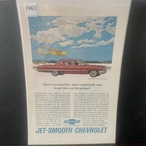 Vintage 1963 Chevrolet Chevy Chevrolet Impala Sport Coupe Ad Advertisement - Picture 1 of 2