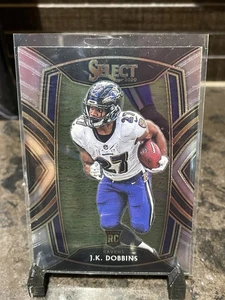2020 Panini Select - Club Level J.K. Dobbins #252 Silver Prizm (RC) - Bild 1 von 1