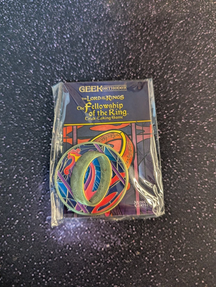 LotR  -Fellowship of the Ring Trick Taking Game -  One Ring token  - Image 1 of 1