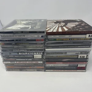 Heavy Metal CD Lot (26) Hard Rock Nu Metal Thrash Doom Korn Disturbed Nirvana - Picture 1 of 11