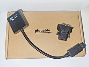 Plugable HDMI to DVI Adapter Cable with DVI Converter – New Open Box - Picture 1 of 1