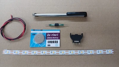 coach lighting kit warm white latching reed switch no magnet needed magnet pen, - Image 1 of 4