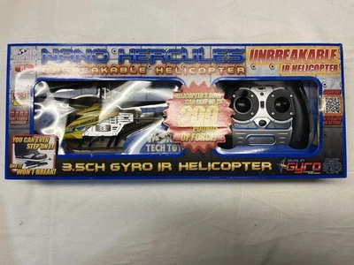 NANO HERCULES 3.5 Channel GYRO IR Helicopter Unbreakable W/Full Function Remote - Image 1 of 4