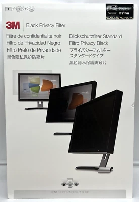 3M PF21.5W Privacy Screen Filter For Widescreen LCD - Image 1 of 4