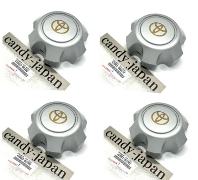 Toyota Genuine Wheel Rim Covers Center Hub Cap 4Pcs Land Cruiser 80 Series FZJ80 - Image 1 of 4