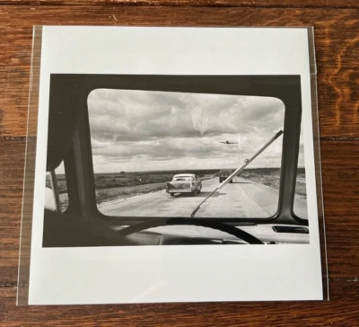 Rene Burri - Brasília, Brazil 1960 Stamp Signed Photo Magnum Square Print Art - image 1 of 4