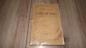 Reconnaissance de l'isthme et du Canal de Suèz - P.L. Pretot 1860 - Picture 1 of 11