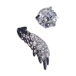 Beautiful Angel Wings-Earrings Titanium Steel Stud Earring. - Foto 1 di 16