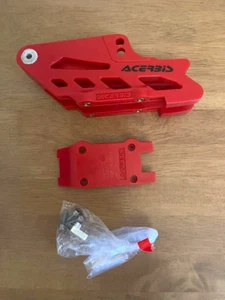 ACERBIS CHAIN GUIDE BLOCK FITS GAS GAS EC 250 2021-2023 RED - Picture 1 of 2