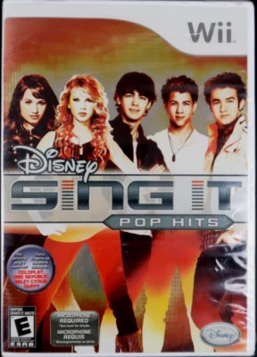 Disney Sing It: Pop Hits (Nintendo Wii, 2007) Sealed Game New Torn Plastic - Image 1 of 3