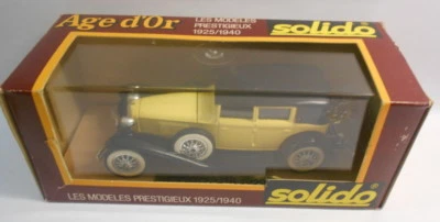 Solido 1/43 Scale Metal Model - SO229 CORD L 29 55  YELLOW - Image 1 of 2