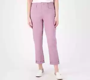 Pantaloni da donna Margot Girlfriend New York Higher Girlfriend Jean Taro Viola 20 W A590013 - Foto 1 di 5