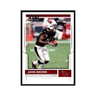 John Brown 2017 Score #160 Arizona Cardinals Football Card NM - Image 1 of 3