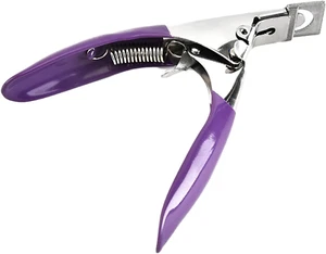 Toenail Clippers for Manicure Upgraded, Long Handle Fingernail Clippers Curved B - Picture 1 of 12