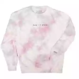 NWT NHiM Apparel Pink Tie Dye Crewneck Sweatshirt, Unisex Small - Picture 1 of 8