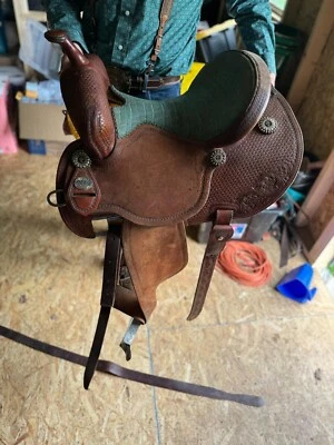 Martin FX3 Barrel Saddle 14 in Seat  - Image 1 of 4