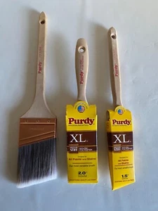Purdy XL Paint Stain Brushes Lot of 3 New - Picture 1 of 3