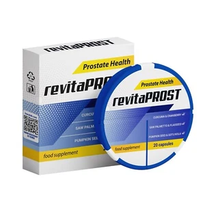 RevitaPROST Prostata Kürbiskern, Sägepalme, Brennnessel. - Imagen 1 de 4