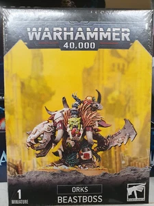 BEASTBOSS ORKS - WARHAMMER 40K - GAMES WORKSHOP MISB - Picture 1 of 1