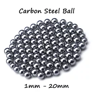 1mm 2mm 3mm 4mm 5mm 6mm to 20mm Catapult Slingshot Carbon Steel Ball Bearings - Picture 1 of 6