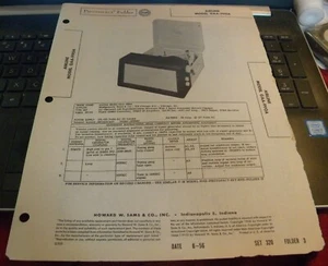 AIRLINE AM RECEIVER WITH RECORD CHANGER MODEL: GAA-990A (SAMS PHOTOFACT 320-3) - Picture 1 of 1