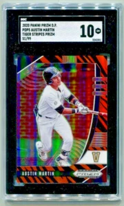 Austin Martin /99 2020 Panini Prizm Tiger Stripe Prizm #PDP5 SGC 10 Gem Mint - Picture 1 of 2