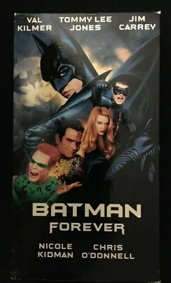 Batman Forever - VHS - Val Kilmer - Tommy Lee Jones - 1995 - 2h 1m - CSV1 - Image 1 of 3