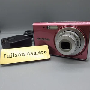 [NEAR MINT] Olympus Fe-4020 Pink 4X Wide Compact Digital Camera With Battery S21 - Picture 1 of 12