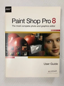 Paint Shop Pro 8 Photo & Graphic Editor User Guide, 2nd printing, 2003 -NO CD. - Picture 1 of 10