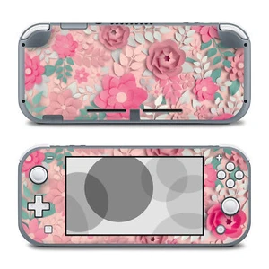 Pegatina para Nintendo Switch Lite flores rosa lámina protectora diseño R203 - Imagen 1 de 6