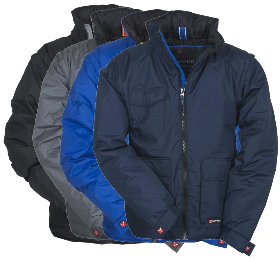 GIACCA GIACCHETTO MULTITASCHE INVERNALE IMPERMEABILE PAYPER ESCAPE UOMO - Immagine 1 di 1