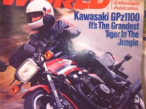Cycle World Magazine Feb 1981 Kawasaki GPZ1100 Fuel Injected Yamaha YZ250H E6 - Picture 1 of 9