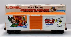 Lionel 6-9665 O Gauge Disney's Peter Pan Hi-Cube Boxcar NIB