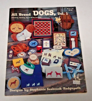 Pegasus Originals Counted Cross Stitch Pattern Booklet All Breed Dogs, Volume 1 - Image 1 of 4