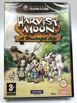Gamecube Harvest Moon A Wonderful Life, ( 2004 ) UK Pal, New Factory Sealed - Image 1 of 4