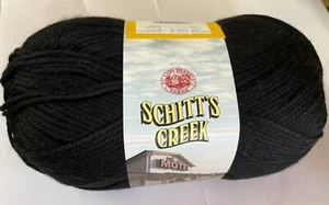 SKEIN/BALL OF LION BRAND SCHITT'S CREEK YARN - BLACK CROW - Picture 1 of 2