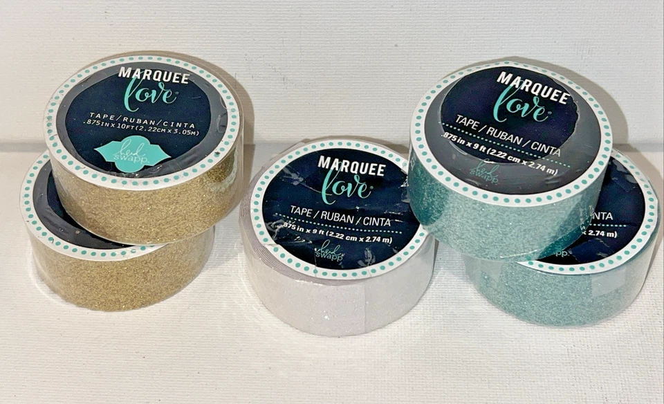 Heidi Swapp Marquee Christmas Music Washi Tape 7/8" X 9 Roll