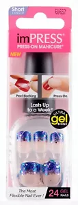 KISS IMPRESS NAILS GLITZ & GLAMOUR - Picture 1 of 1