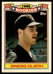 1990 Topps Glossy Rookies #22 Gregg Olson Baltimore Orioles