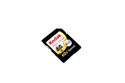 Kodak SD High Speed 60x Card 4GB Class 4 - Image 1 of 3