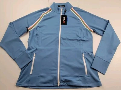 Chaqueta híbrida de golf RLX Ralph Lauren absorbente cremallera completa elastizada agujeros para los pulgares talla L nueva con etiquetas Foto 1 de 4