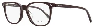 Bally Rectangular Eyeglasses BY5033H 069 Dark Brown 54mm - Picture 1 of 3