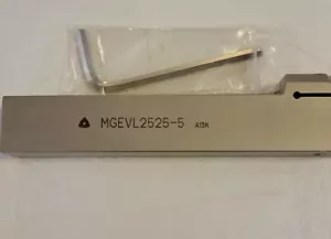 KORLOY MGEVL 2525-5 CNC Lathe Tool Grooving Tool Holder For MGMN500 1 Piece - Picture 1 of 9