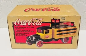 Ertl Diecast 1/34 Coca-Cola 1931 Hawkeye Beverage Delivery Truck Coke Bank 27023 - Picture 1 of 6