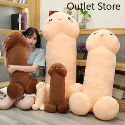 Simulation Penis Plüschtier Gefüllte Weiche Dick Kissen Puppe Spielzeug Geschenk - Bild 1 von 4