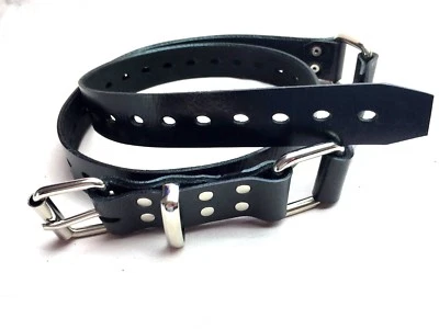 CINTURÓN HOBBLE 36mm Ancho Cuero Sujeción Cintura Muñeca Tobillo Cuello RATAS BUM Foto 1 de 4