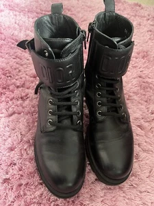 Dior Mädchen Army Style Stiefel in schwarz - Bild 1 von 7