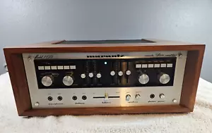 Marantz 1150 Stereo Console Amplifier with wood case/ recapped - Picture 1 of 8